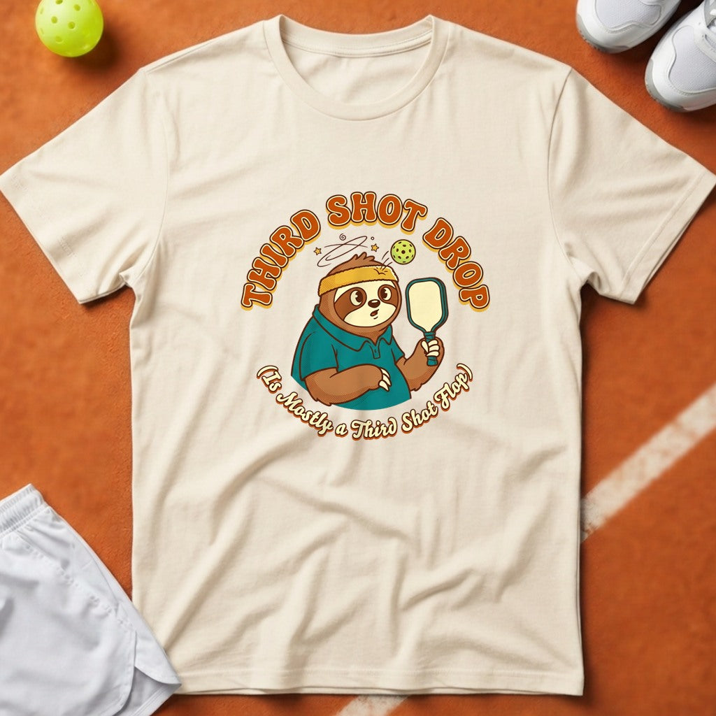 Sloth Third Shot Flop T-Shirt - Ivory [20260819232322]