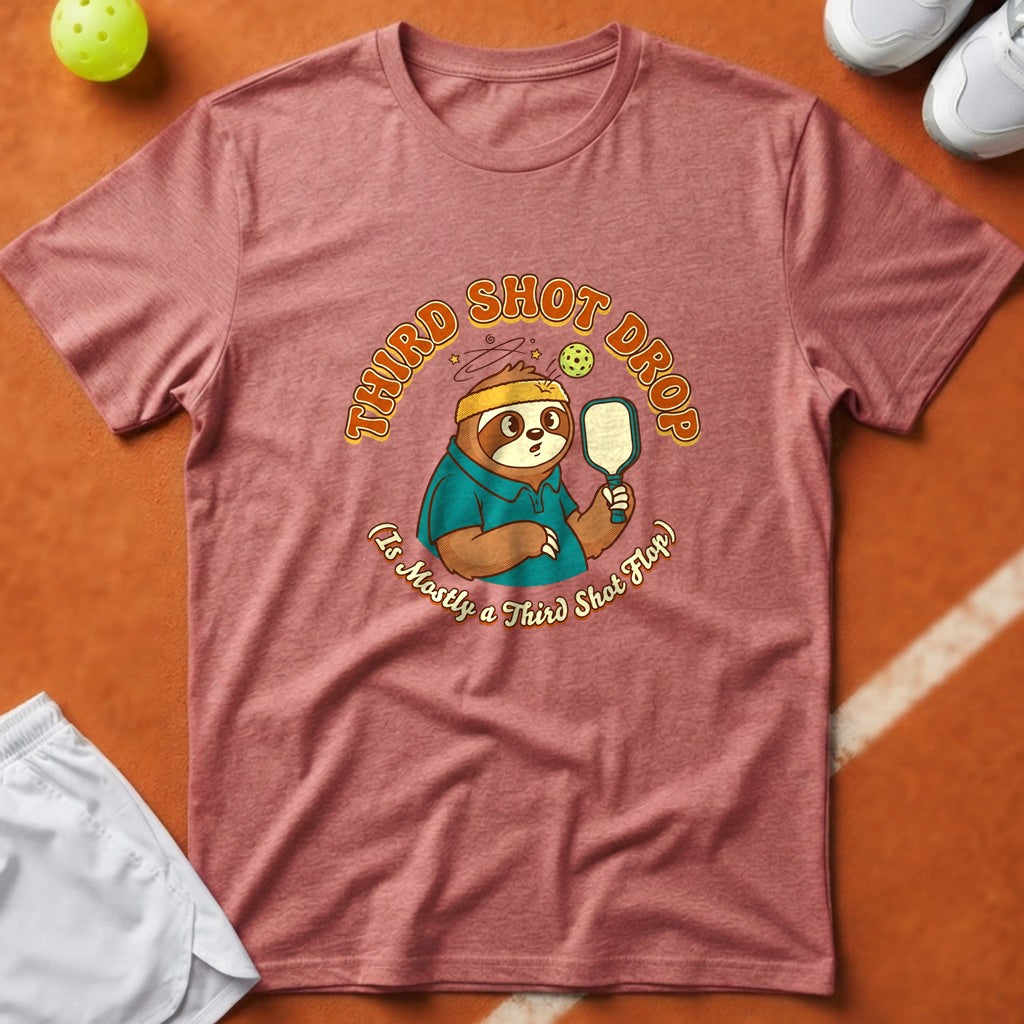 Sloth Third Shot Flop T-Shirt - Watermelon [20260819232322]