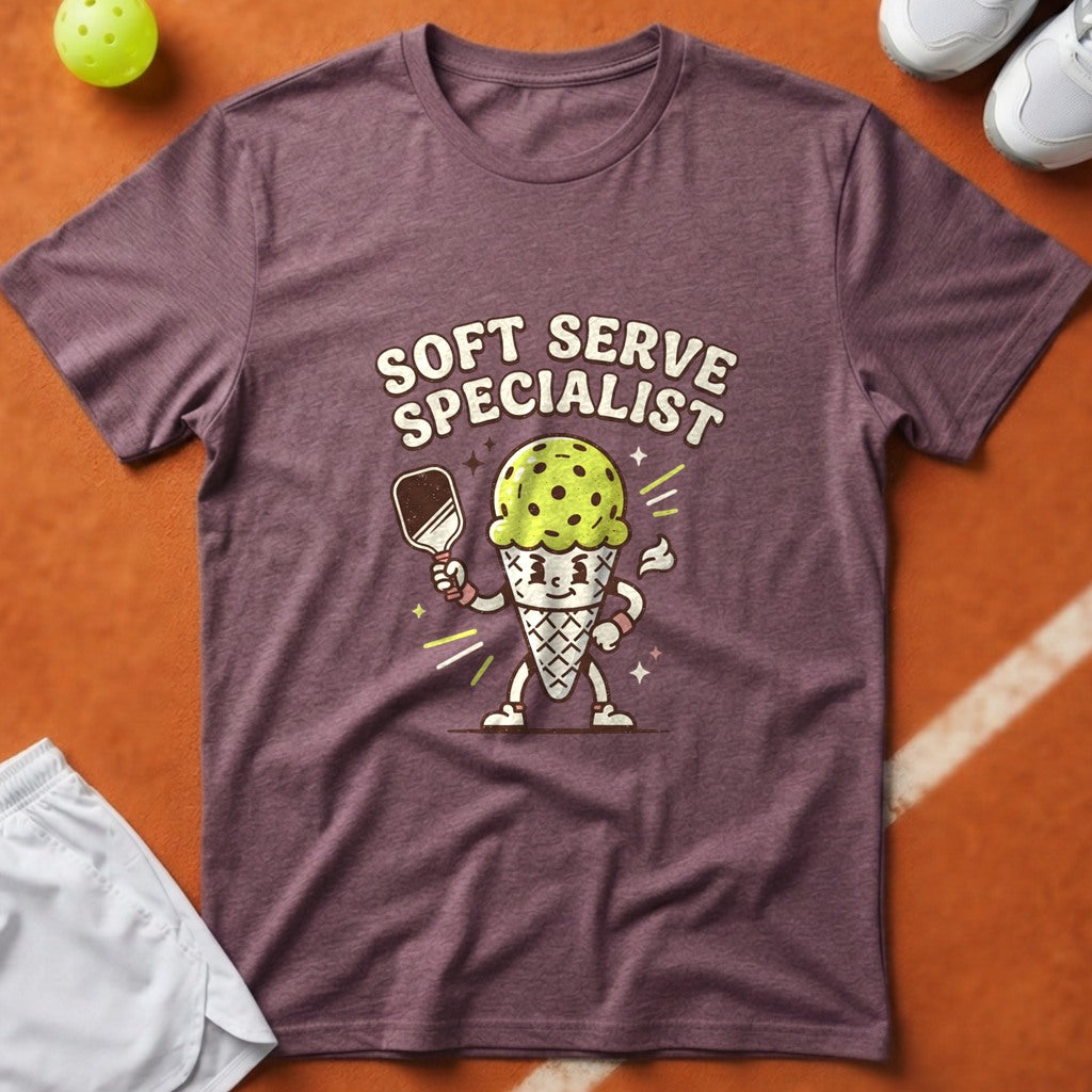 Soft Serve Specialist T-Shirt - Berry [20260819224746]