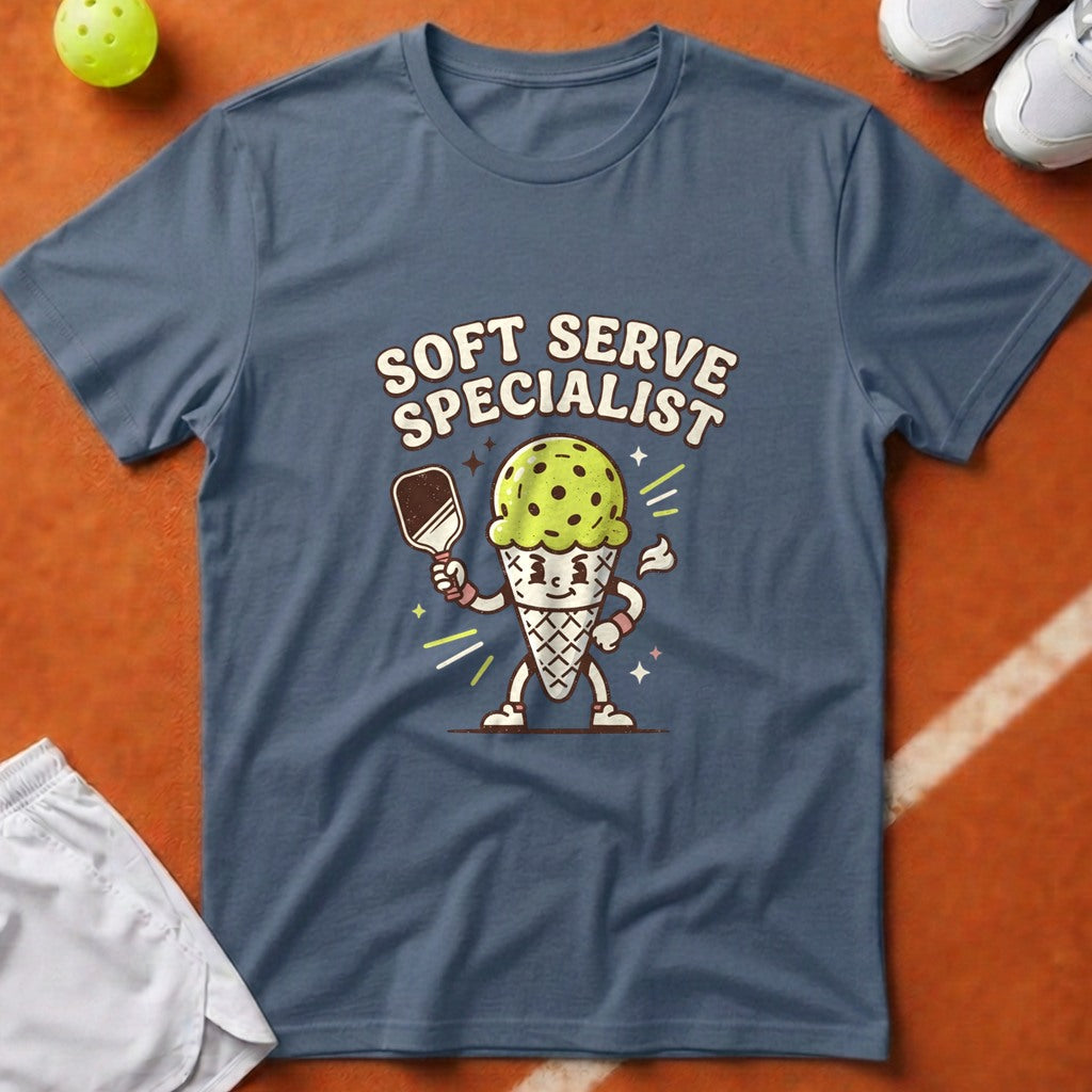 Soft Serve Specialist T-Shirt - Blue Jean [20260819224746]