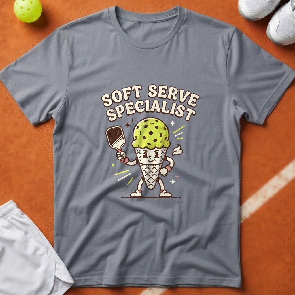 Soft Serve Specialist T-Shirt - Grey [20260819224746]