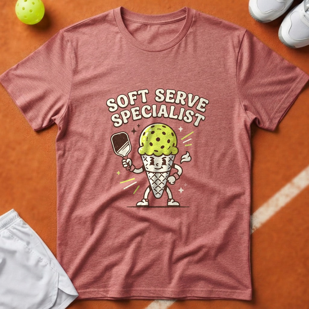 Soft Serve Specialist T-Shirt - Watermelon [20260819224746]
