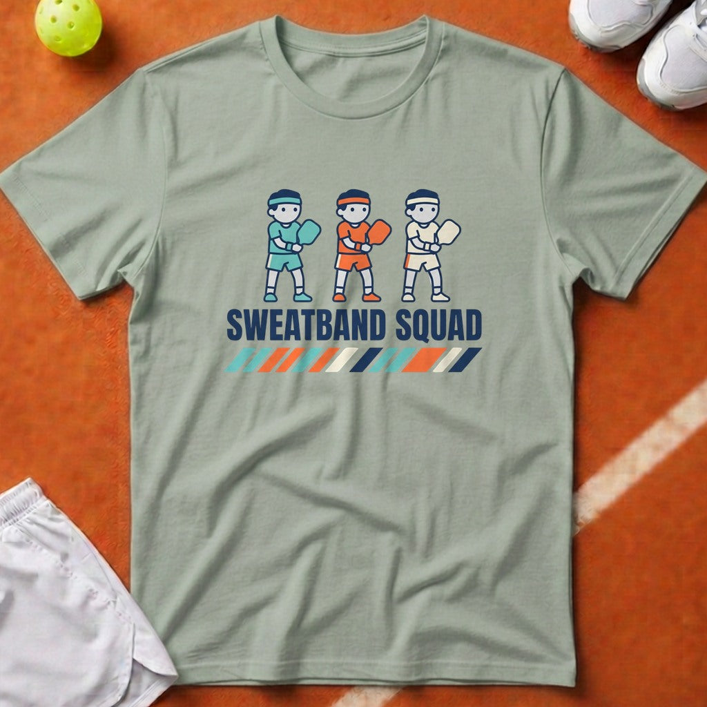 Sweatband Squad Pickleball T-Shirt - Bay [20260819224843]