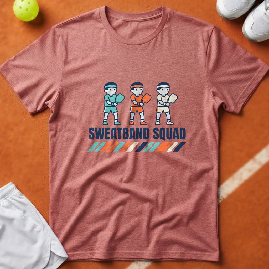 Sweatband Squad Pickleball T-Shirt - Watermelon [20260819224843]