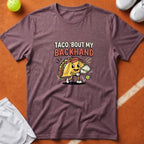 Taco Bout My Backhand T-Shirt - Berry [20260819224901]