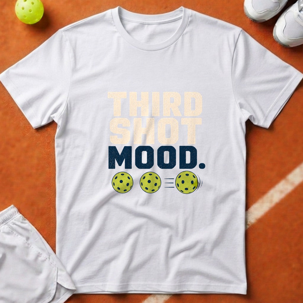 Third Shot Mood T-Shirt - White [20260819232339]