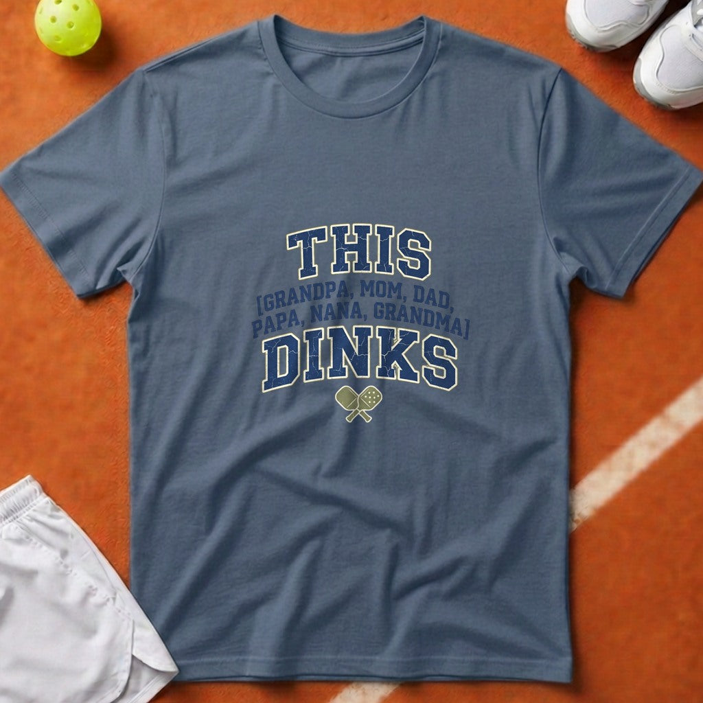 This Family Dinks T-Shirt - Blue Jean [20260819224920]