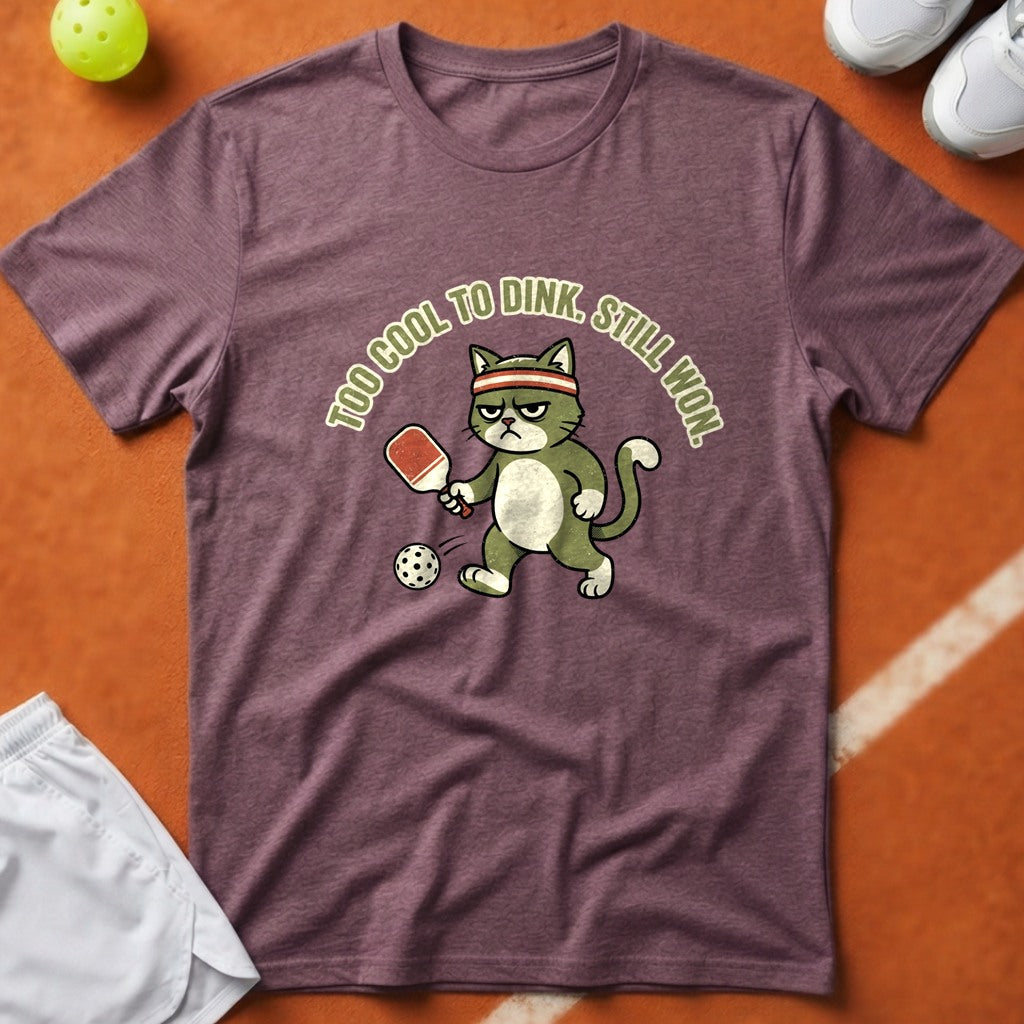 Too Cool To Dink T-Shirt - Berry [20260819224937]