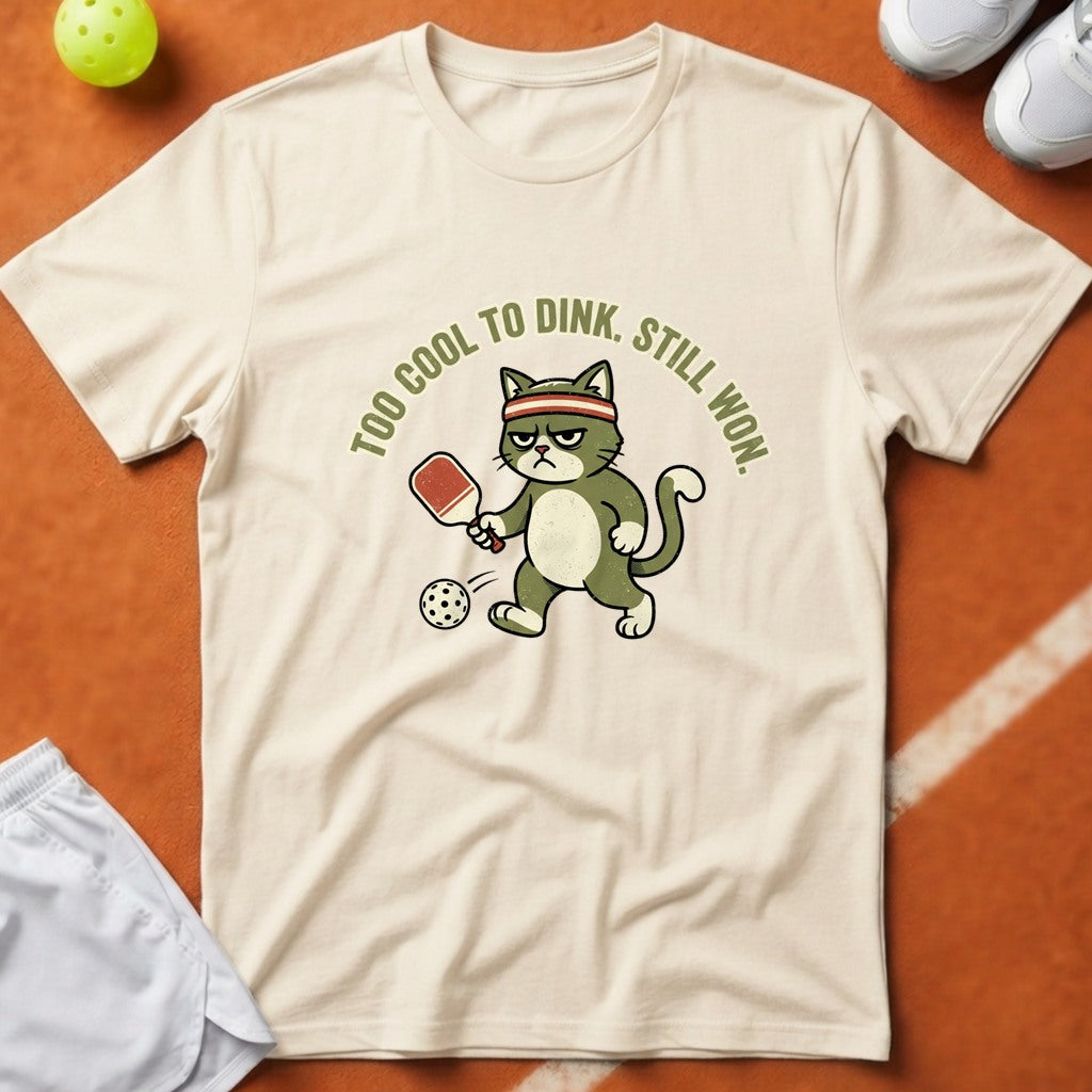 Too Cool To Dink T-Shirt - Ivory [20260819224937]