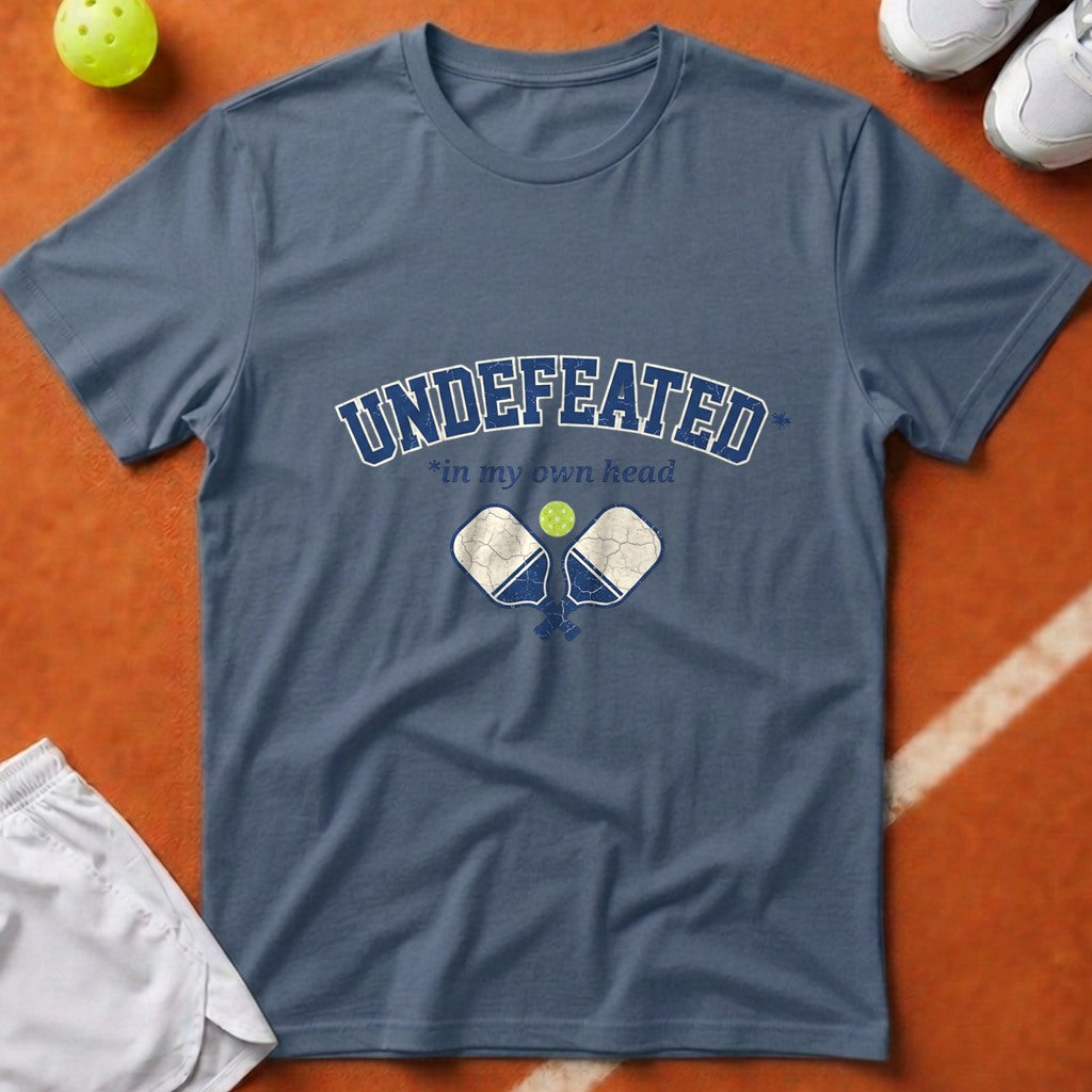 Undefeated In My Head T-Shirt - Blue Jean [20260819224954]