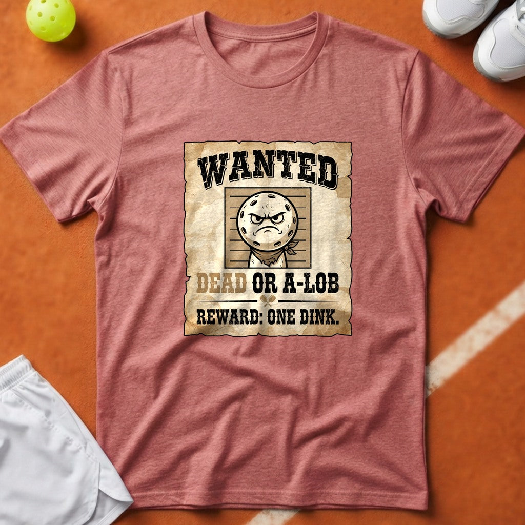 Wanted Dead Or A-Lob T-Shirt - Watermelon [20260819225012]