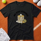 We Stay Stacked Pickleball T-Shirt - Black [20260819225030]