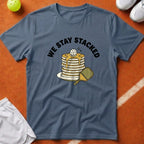 We Stay Stacked Pickleball T-Shirt - Blue Jean [20260819225030]