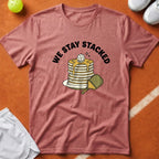 We Stay Stacked Pickleball T-Shirt - Watermelon [20260819225030]
