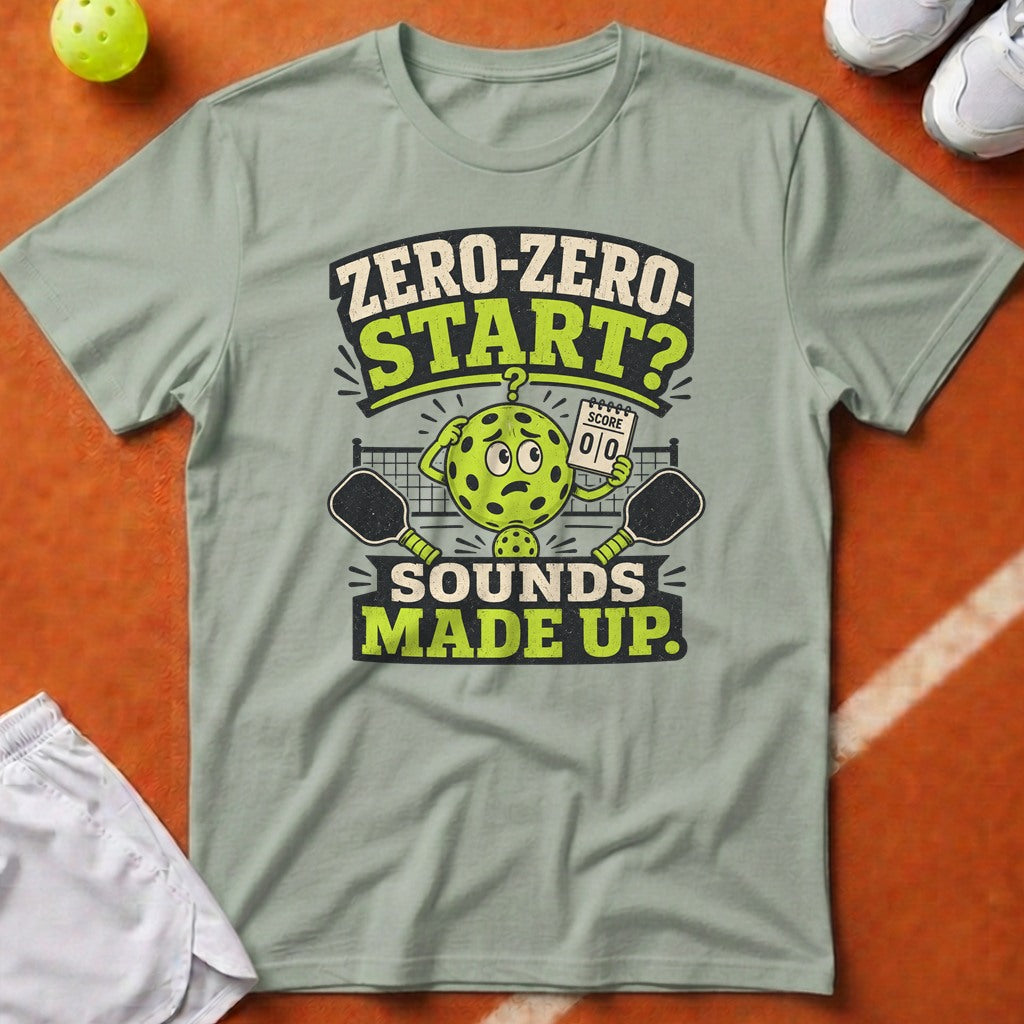 Zero Zero Start Pickleball T-Shirt - Bay [20260819232358]