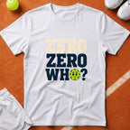 Zero Zero Who Pickleball T-Shirt - White [20260819232416]